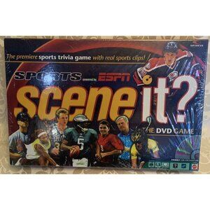 Factory Sealed Scene It? ESPN Sports The DVD Game Trivia Game New -Sealed